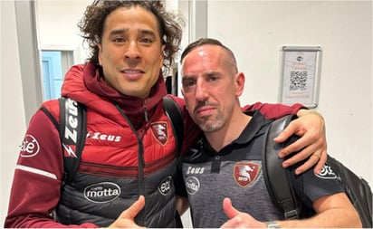 Guillermo Ochoa presume amistad con Franck Ribéry en el Salernitana: El portero mexicano le dedicó un mensaje emotivo en sus redes sociales