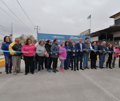 Alcalde entrega obra en la colonia Leandro Valle