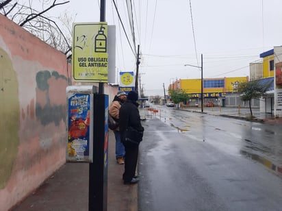 El frío 'congela' al transporte colectivo en la localidad