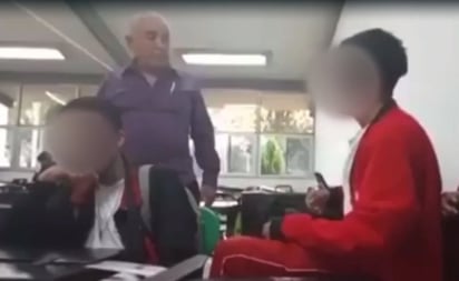 VIDEO: Captan a profesor de CBTis en Hidalgo retando a golpes a uno de sus alumnos: Hasta el momento las autoridades educativas no han emitido alguna postura