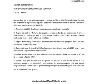 Partido UDC 'bajo la lupa' por denuncia de gastos millonarios