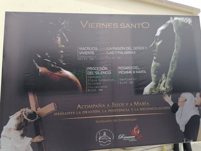 Santuario de Guadalupe anuncia sus próximas fechas de semana Santa