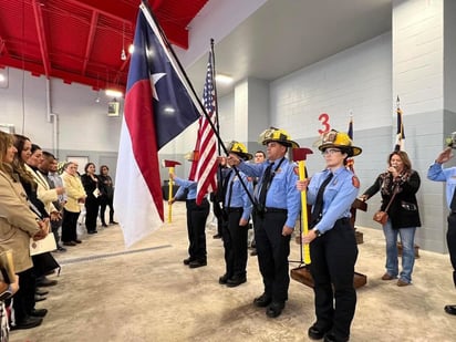 Inauguran nueva subestación de bomberos en Eagle Pass 