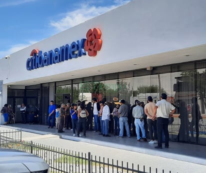 Sin dinero banco citibanamex en Monclova 