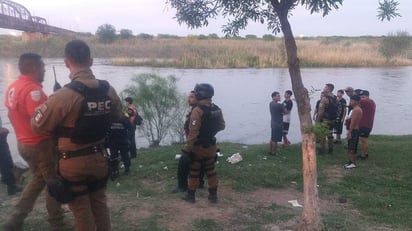 Buscan recuperar cuerpo de menor en el río Bravo