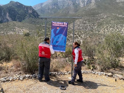 PC y Bomberos trabajan en prevenir incendios