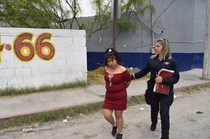 Mujer vendía droga en la colonia Miravalle 4 de Monclova