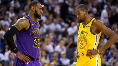 ¿Nos vemos el viernes en Los Ángeles? LeBron James y Kevin Durant no se enfrentan desde 2018