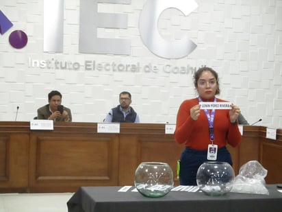 'Round 1'; define IEC el orden del primer debate