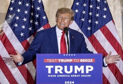 Trump no retirará su candidatura presencial incluso si es condenado 