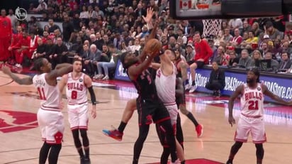 ¡Los Bulls le dieron vuelta y derrotaron a los Raptors!