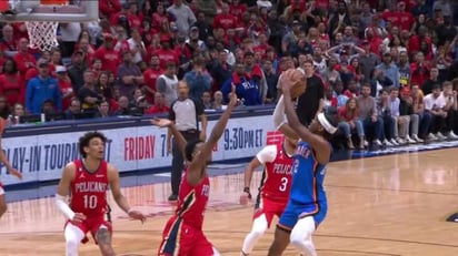 El Thunder dio el golpe de visitante y festejó ante los Pelicans