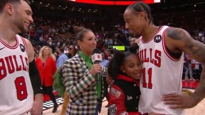 La hija de DeMar DeRozan: la clave detrás de la remontada de los Bulls ante Raptors