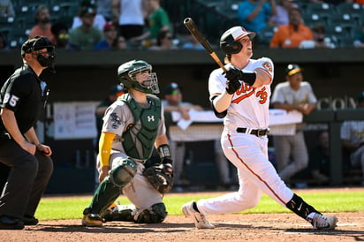 Orioles dejaron en el terreno a los Athletics con jonrón de Adley