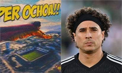 Guillermo Ochoa, el protagonista de un cómic por sus actuaciones en la Serie A: El guardameta mexicano fue inmortalizado como un superhéroe por un artista mexicano