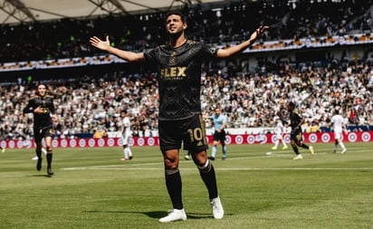 Carlos Vela es elegido como el mejor jugador de la octava jornada en la MLS