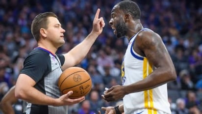 Draymond Green es expulsado tras pisar a Domantas Sabonis en juego dos de playoffs entre Warriors vs Kings