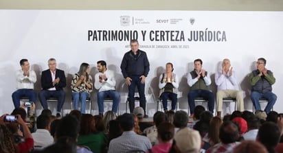 Coahuila suma esfuerzos para certeza patrimonial