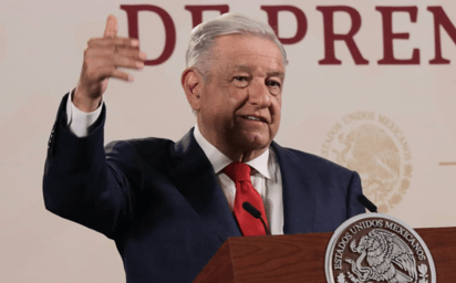 AMLO califica de 'politiquería' exigencia de Maru Campos de detener flujos migratorios en Chihuahua