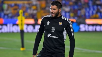 André-Pierre Gignac, suplente en el Tigres vs. Puebla