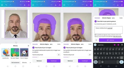 Canva añade una herramienta de IA que permite generar diferente ropa, pelo o accesorios mediante texto