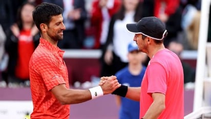 Dusan Lajovic logró el mejor triunfo de su carrera ante Novak Djokovic