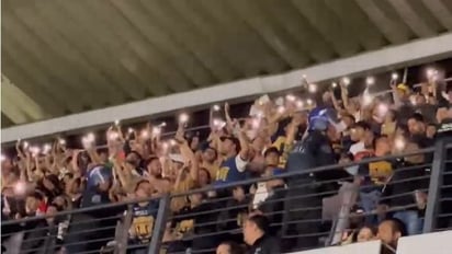 Porra de Pumas en el Azteca: conato de bronca y grito homofóbico