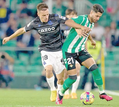 Andrés Guardado fue titular en empate de Betis y el Real Sociedad