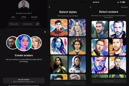 TikTok está lanzando avatares generados por IA