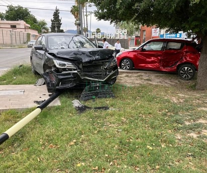 Choque en la colonia Tecnológico de Monclova deja un lesionado