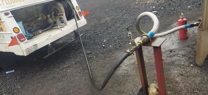 Cinco pipas de gas fueron las  que no entraron a 'La Coqui'