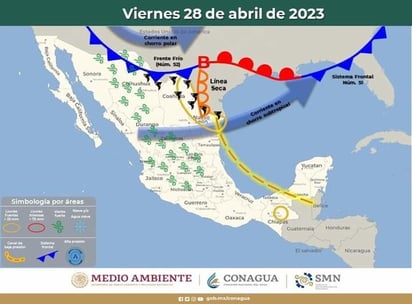 Alertan por sistema frontal con tormentas severas y posibilidad de tornados