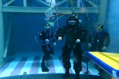 Este innovador traje de buceo protege de la peligrosa presión en aguas profundas