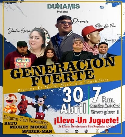 Dunamis invita a evento conmemorativo por el Día del Niño este domingo