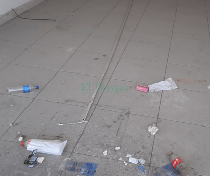 Locales vacíos en el Centro de Monclova repletos de basura Locales vacíos en el Centro de Monclova repletos de basura
