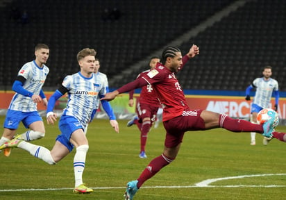 Bayern Munich vence al Hertha Berlin y vuelve a la cima de la Bundesliga