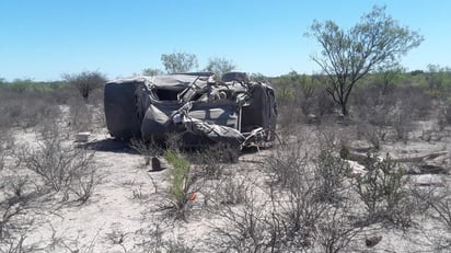 Volcadura en carretera estatal deja 1 muerto