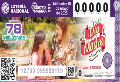 Billetes de Lotería para sorteo del 10 de mayo suben sus ventas