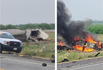 Son migrantes los muertos en choque de frente en la carretera 57