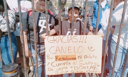  José Luis Rodriguez, emocionado por ganar un boleto para Canelo vs Ryder por su promedio: El niño de 10 años estudia la primaria y ve en Canelo Álvarez una inspiración