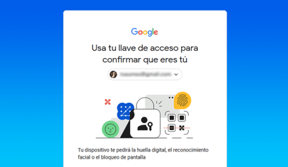 Qué son las llaves de acceso o Passkeys y cómo usarlas con tu cuenta de Google