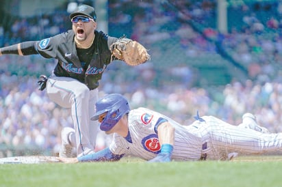 Los Cachorros de Chicago vencen 4-1 a los Marlins de Miami