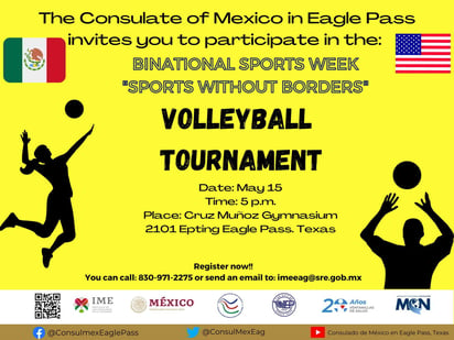 Se viene la semana binacional del deporte entre Eagle Pass y Piedras Negras