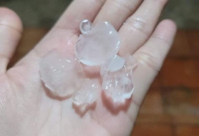 Fuerte tormenta azotó los Cinco Manantiales la noche de ayer