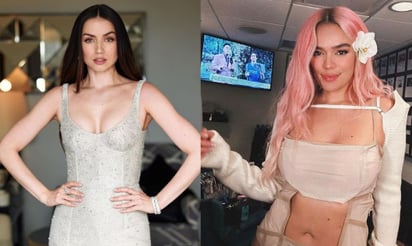 La técnica infalible de Karol G y Ana de Armas para enseñar el idioma español: La actriz cubana y la cantante colombiana aprendieron inglés de grandes.