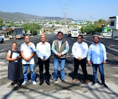 Supervisan importante avenida en la col. la Rogelio Montemayor