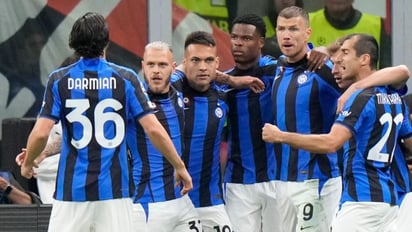 Champions: Inter da golpe fuerte al Milan en la ida de las semifinales