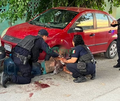 Hombre golpea a su cuñado en la colonia Azteca de Monclova