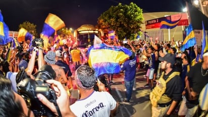 Aficionados del América y San Luis se enfrentaron en las calles cercanas al Alfonso Lastras