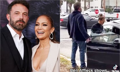 Captan a Ben Affleck azotándole la puerta a JLo, reprueban su actitud en redes: En julio, la pareja cumplirá un año de matrimonio
